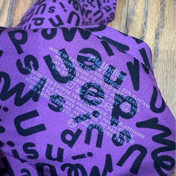 MeUndies Purple Logo Bra Size 3X - Picture 2 of 4